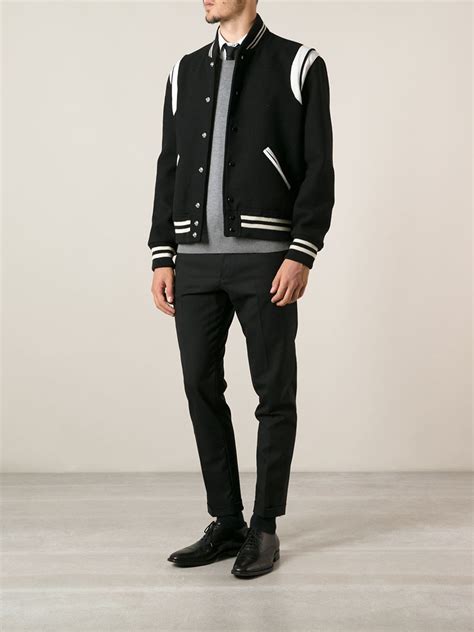 yves saint laurent teddy jacket|Saint Laurent Jackets for Men .